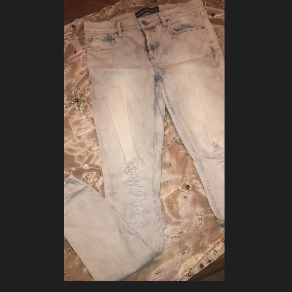 EXPRESS LEGGINGS SKINNY JEANS 👖